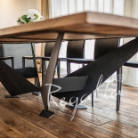 meble drewniane ekskluzywne - stół ze starego dębu